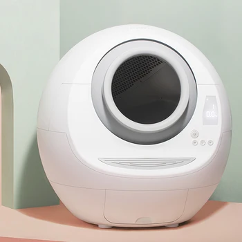 

Automatic Cat Litter Basin Fully Enclosed Intelligent Cleaning Cat Litter Basin Electric Cat Toilet Shovel Cat Supplies