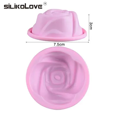 random color 359 SILIKOLOVE мини-спираль Форма Еда Класс силиконовые формы и противни для выпечки тортов 3d рифленая формы торт форме вывеска с неоновой подсветкой жаропрочные Инструменты для выпечки - Цвет: random color 359