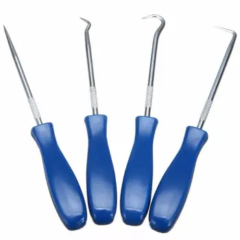 

4x Auto Pick Hook O Ring Oil Seal Gasket Puller Remover Vehicle Accessory Set
