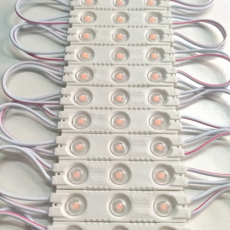 12V waterproof 2835 3LEDs 1.5W Injection molding LED Module high lumen super bright 20PCS/Lot led modules led module led light
