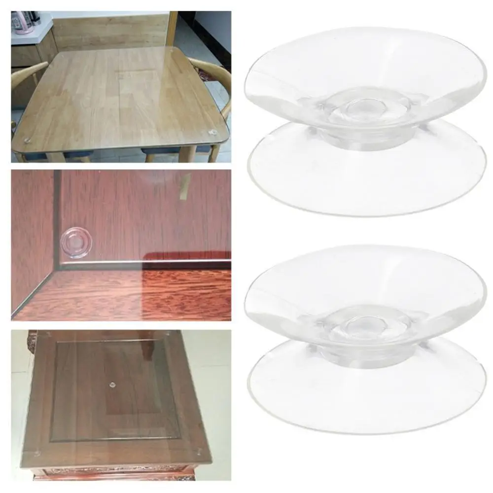 5 10 pcs 20mm 30mm 35mm 50mm Width Double Sided Suction Cup Sucker Pads for Glass Plastic