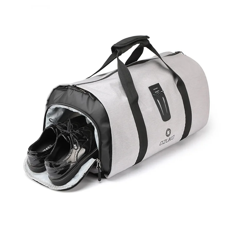 OZUKO, Брендовые мужские дорожные сумки, многофункциональная сумка для багажа, Большая вместительная сумка для путешествий, мужской костюм, сумка для хранения обуви