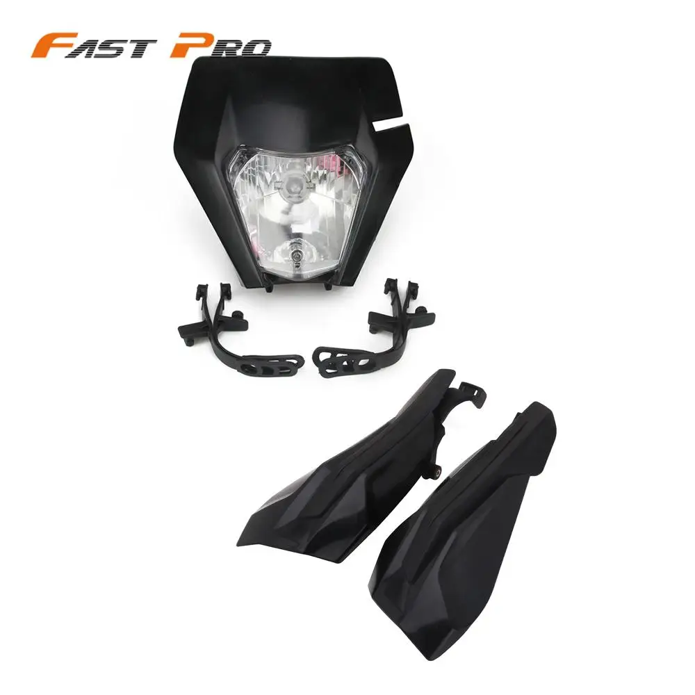 Мотоциклетный руль для рук, налобный фонарь для KTM XCW EXCF XCF EXCF 125 150 250 300 350 450 500