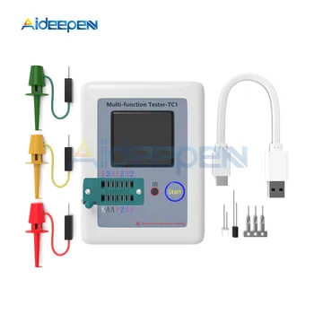 

T7 TC-T7-H TCR-T7 LCR-TC1 Colorful Display Multifunctional TFT Backlight Transistor Tester For Diode Triode Capacitor Resistor