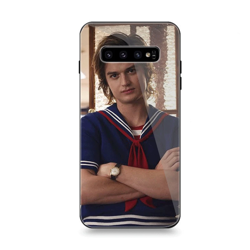 Чехол для телефона Стекло для samsung A70 A10 A30 A40 A50 A60 A20 S7 край S8 S9 S10 плюс крышка очень странные дела Сезон 3