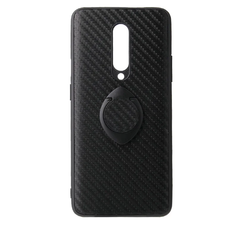 Black 2 Чехол для Oneplus 7 Pro, чехол Coque One plus 7, чехол с магнитным кольцом для пальца, Леопардовый кожаный блестящий чехол для Oneplus 7 T, чехол - Цвет: Black 2