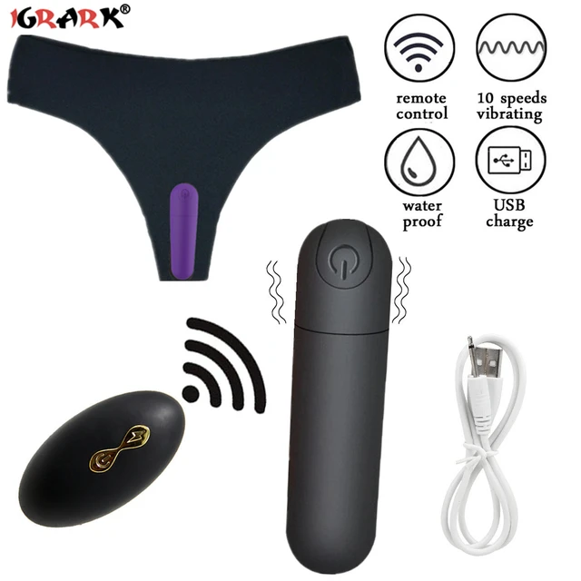 USB Rechargble Bullet Vibrator Remote Control Panties Clitoral Stimulator  10 Speeds Vibrating Underwear Egg Sex Toys - AliExpress