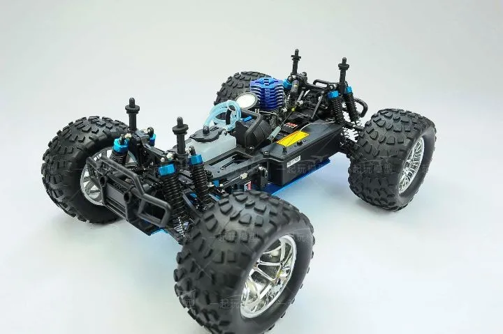 Free shipping RC Monster HSP 94188 Nitro 4WD 2.4GHz 110 RTR RC CAR Big Foot d12