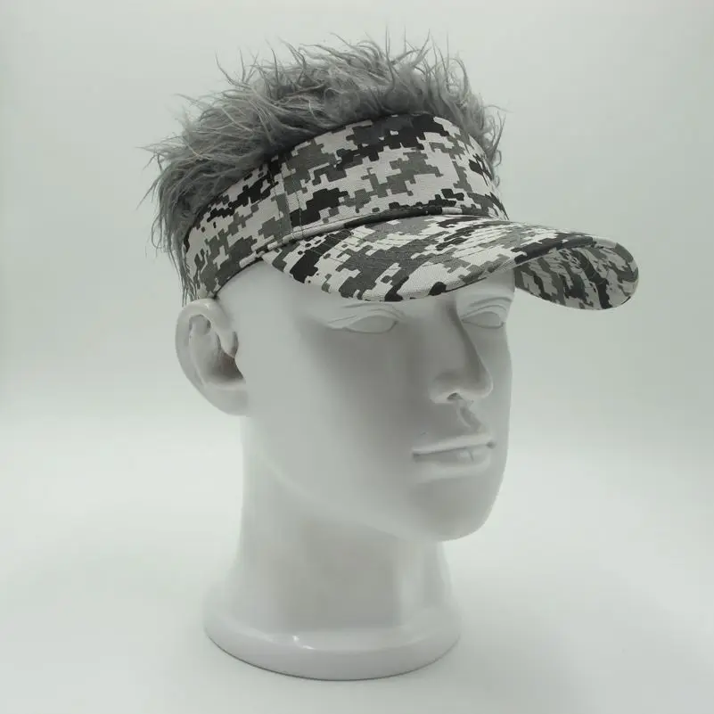 Креативный парик, бейсбольная шляпа, Мужская хип-хоп Солнцезащитная рекламная Кепка, Забавный утиный язык, Солнцезащитная шляпа, шапки, хип-хоп кепка, Лот