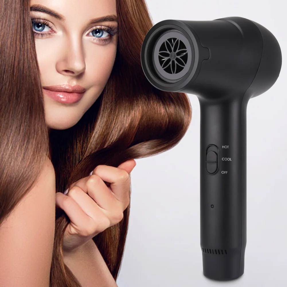 

Professional Salon Wireless Charging Base Hair Blow Dryer Strong Wind Machine OA66