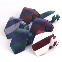 Новые полосатые галстуки для мужчин и женщин, модные жаккардовые галстуки для костюмов, тканые Узкие галстуки, мужские галстуки, галстуки для свадьбы, бизнеса