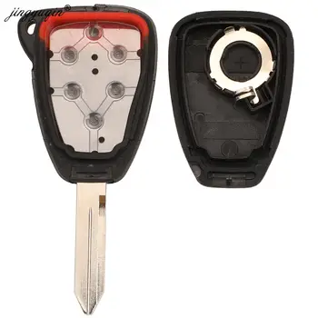 Keyforkess 10 pezzi chiave dell'automobile Shell per Chrysler JEEP DODG 200 Aspen Sebring Compass Liberty Patriot Wrangler Avenger Durango calibre - Jingyuqin 10 pezzi chiave dell automobile Shell per Chrysler JEEP DODG 200 Aspen Sebring Compass