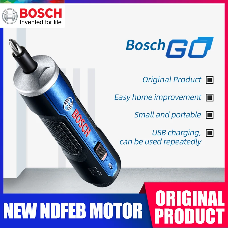 Набор инструментов Bosch Go 6 режимов регулируемый 3 В|Электрические отвертки| |
