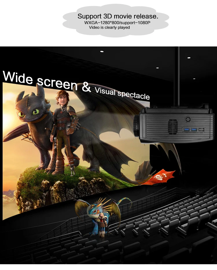 Android 6,0 wifi Bluetooth Full HD светодиодный проектор с разрешением 1920x1080P для офиса домашнего кинотеатра видео проектор