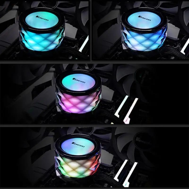 JONSBO TW3-120 RGB cpu вентилятор кулер для воды интегрированный корпус ПК жидкостный радиатор для AMD TDP AM4/AM3+/AM3/AM2+/AM2/FM2+/FM2/FM1