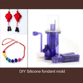 

Hand-operated Weaver Knitter Embellish Knit Spool Winder Machine Jewelry Tools