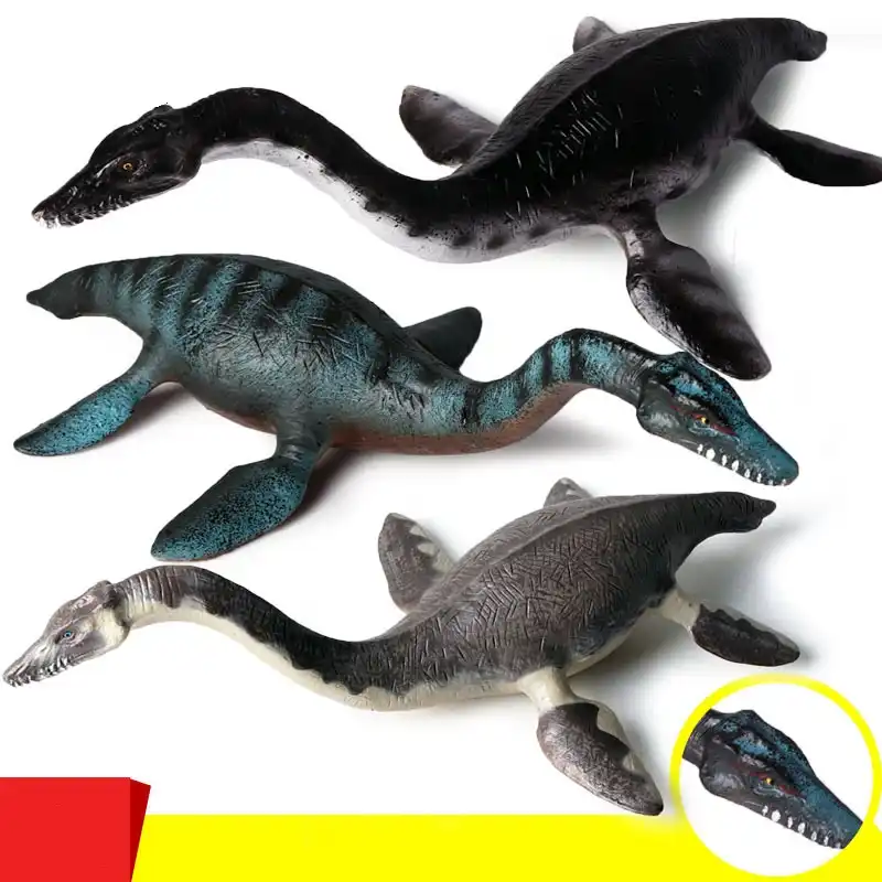 Simulation de dinosaure sous marin, modèle plésiosaure, figurines d'animaux  en PVC, cadeaux de noël pour enfants | AliExpress