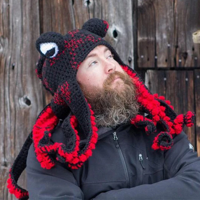 Crochet Octopus Hat Unique Soft Crochet 