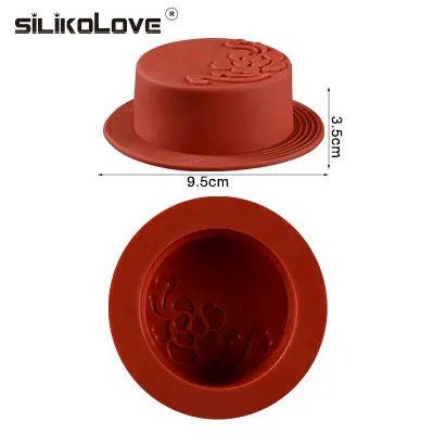 SILIKOLOVE мини-силиконовая форма для торта Формы для выпечки миски Детские Хлеб пироги буханка антипригарный силиконовый Плесень лотки для выпечки кастрюли - Цвет: random color2537