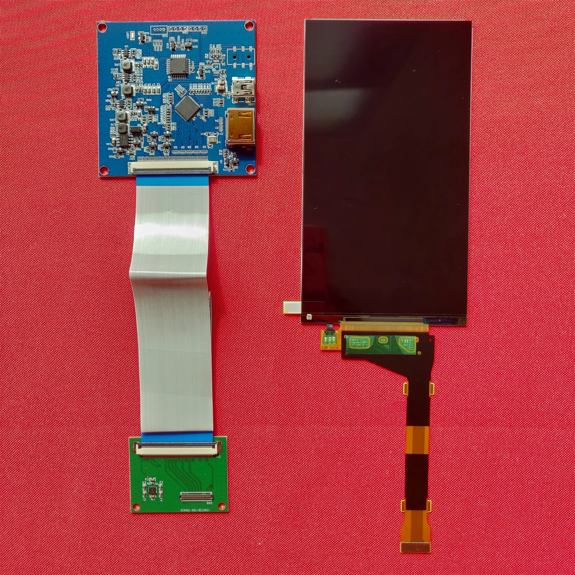  5.5 inch 1440p hdmi screen display 1440*2560 with hdmi to mipi for DIY SLA 3d printer raspberry pi 