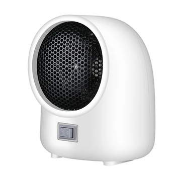 

EAS-220V 400W Mini Heater Home Small Sun 2 Second Speed ​​Hot Desktop Heater Heater-US Plug