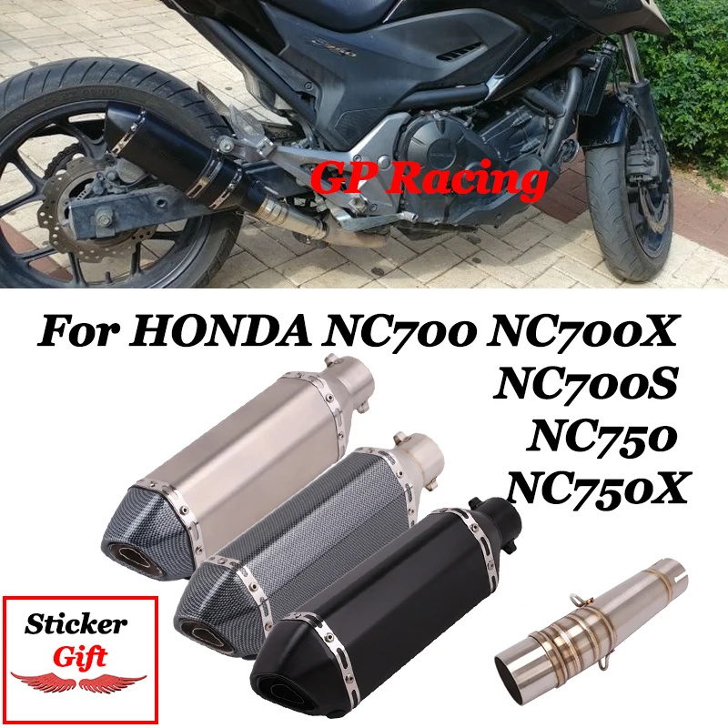 Для Honda NC700 NC750X NC700X NC700S NC750 мотоцикл Exhausat Системы Mid подключения трубы выхлопной 51