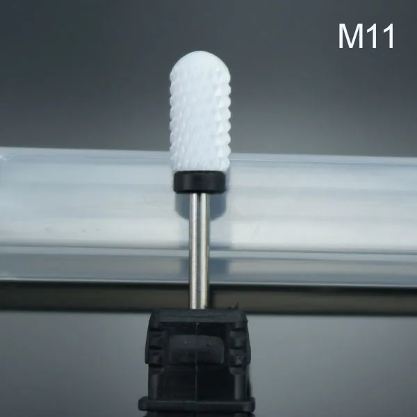 M11 Керамический сверло для ногтей Электрический фреза для маникюра машина для сверления ногтей для педикюра аксессуары для ногтей инструмент для снятия лака - Цвет: M11