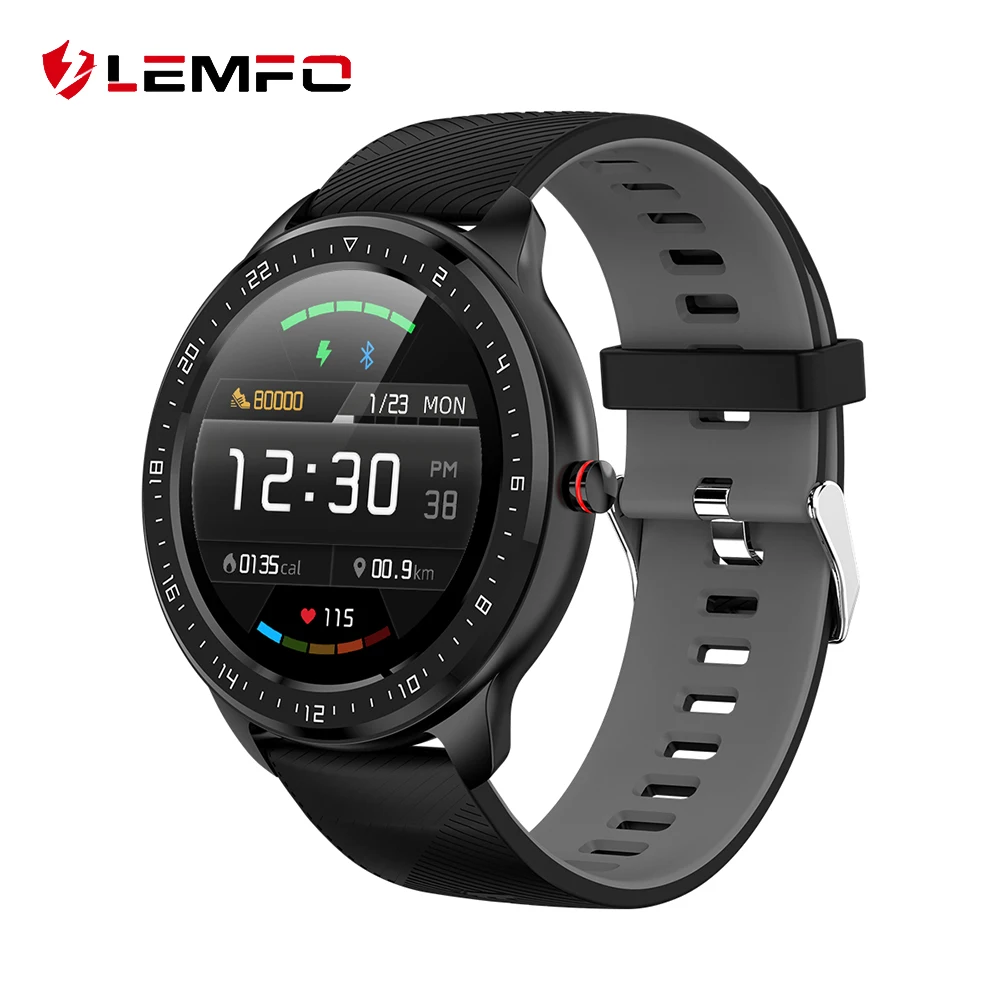 LEMFO Z06 Полноэкранный сенсорный смарт часы для мужчин IP67 водонепроницаемый