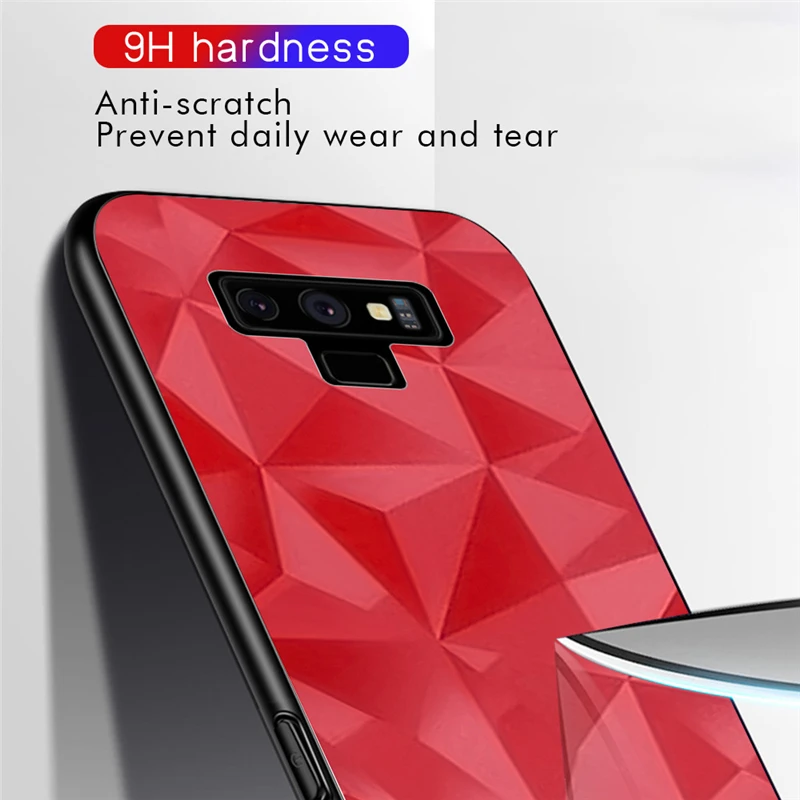 Для samsung Galaxy s9 plus Чехол 9 note 8 s8 note9 note8 s s9plus s8plus чехол для телефона чехлы на стекло ТПУ бриллиантовый узор