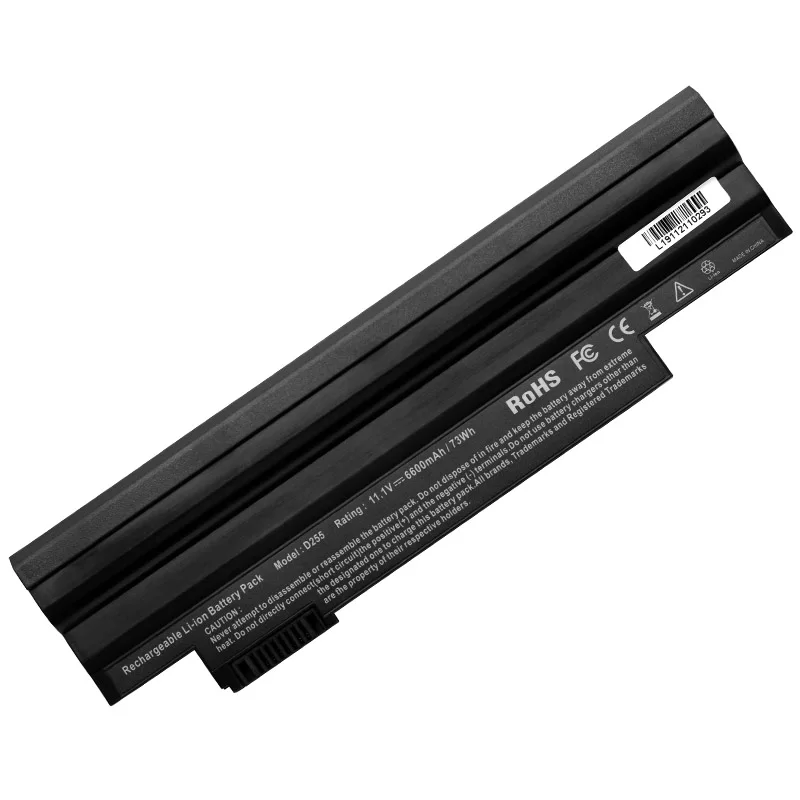 6600mAh лаптоп с Батарея al10b31 AL10A31 для acer Aspire One D270 522 722 AOD255 AOD257 AOD260 D255 D255E D257 D257E D260 E100