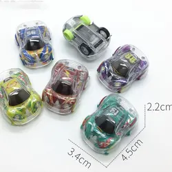 6PCS Cute Cartoon Infant Clockwork Pull Back Inertial Sliding Toy For Children Animal Car Toys For Kids Birthday Christmas Gift