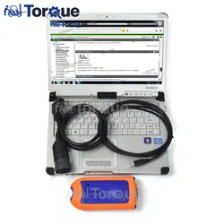 Outil de Diagnostic de camion avec outil de Service EDL V2, ordinateur portable CF C2, lien de données électronique, avec 5.2 AG/CF/CCE, 2 en 1 