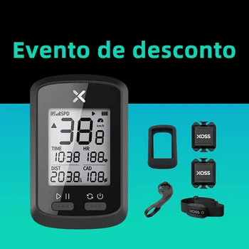 XOSS-ordenador inalámbrico G para bicicleta, velocímetro GPS, resistente al agua, Bluetooth, ANT + cadencia