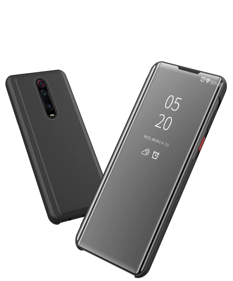 Mi 9t Smart mi rror флип чехол для Xiaomi mi 9T Pro Чехлы для Red mi k 20 k20 Pro k20pro чехол-подставка для xio mi 9 mi 9se