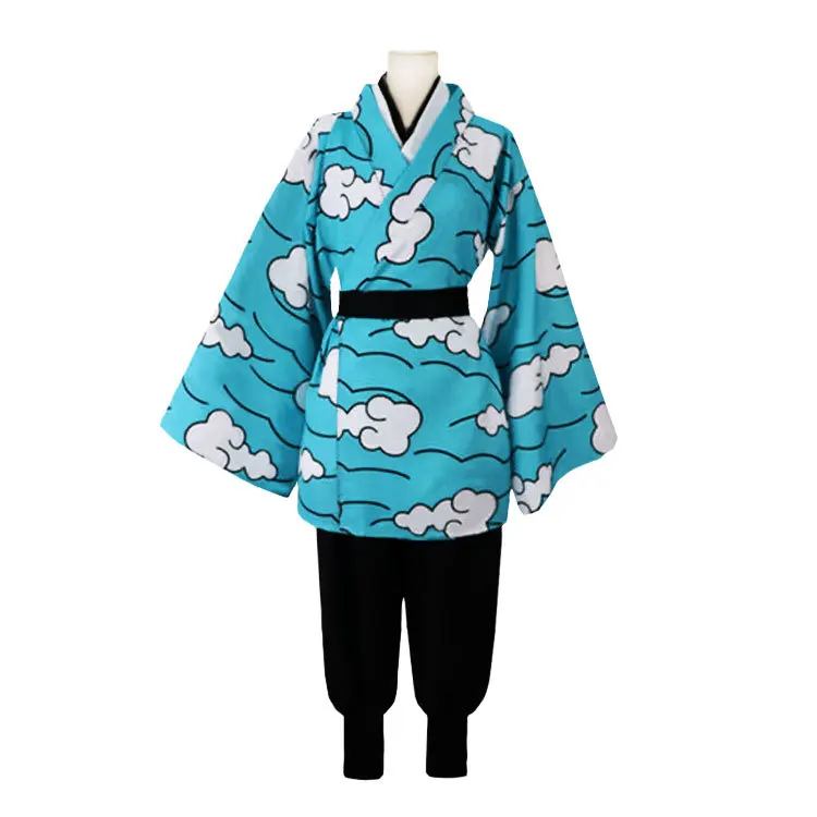 Demon Slayer: Kimetsu no Yaiba Kamado Tanjirou Urokodaki Sakonji Haori Kimono Yukata Uniform Anime Customize Cosplay Costumes |
