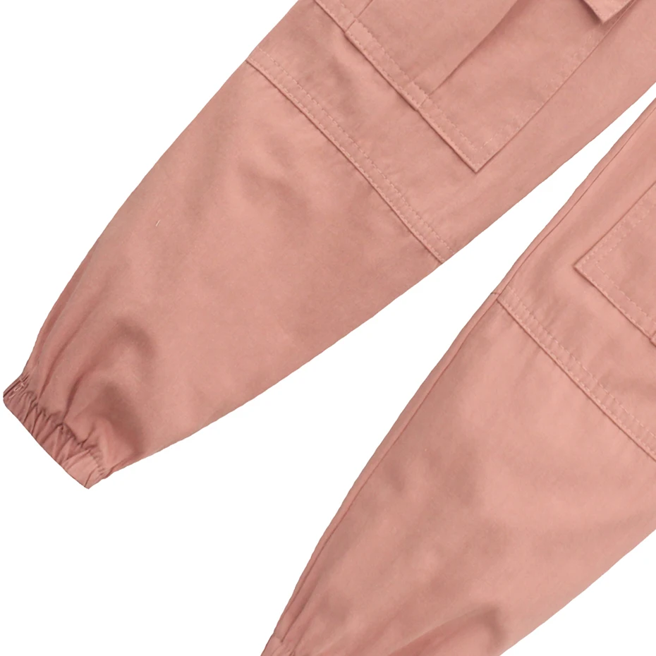 Girls Trousers Pants Letter Cargo Pants For Girls Pockets Children Pants Casual Style Kids Clothes Girls 6 8 10 12 14 6