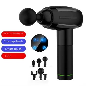 

Muscle Massage Sport Therapy Massager Body Relaxation Pain Relief Slimming Shaping Massager 6 Heads with Bag EU Plug