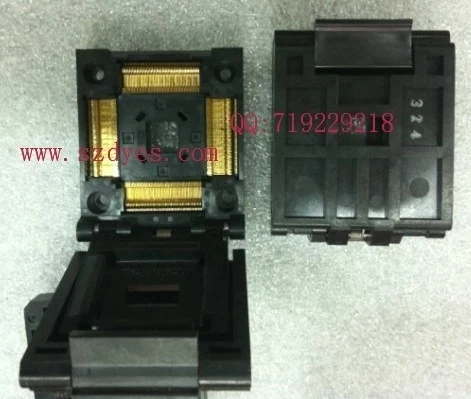 US $133.20 Original CCF IC Test Seat TQFP216 Burning Programm QFP216 Socket Adapte Spacing 04MM