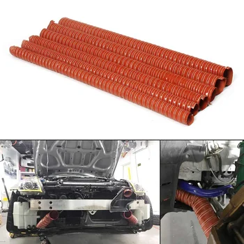 

76/70/60/57/51/45mm Flexible Air Intake Pipe Air Vent Ducting Pipe Hose Tube Hot Cold Cooling Air Transfer Extractor