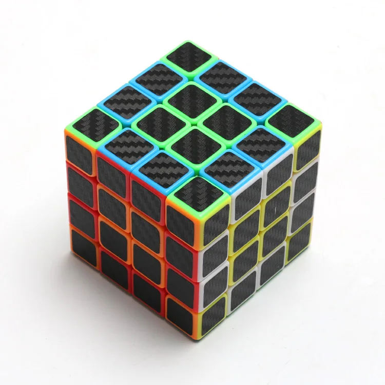 Углеродное волокно четыре заказ Magic Cube 4-заказ магический куб Стразы «Кубик Рубика» гладкая учебных универсальных Китай(материк