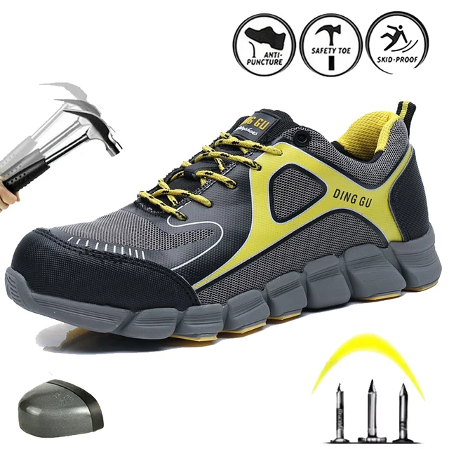 Lightweight Steel Toe Work Sneakers