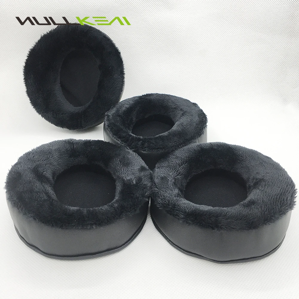 Nullkeai Replacement Thicken Velvet Earpads for Monoprice Retro Headphones Earmuff Earphone Sleeve