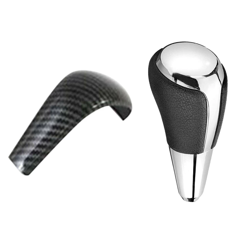 1x Automatic Gear Shift Knob For Toyota Camry Corolla Rav4 & 1x Inner