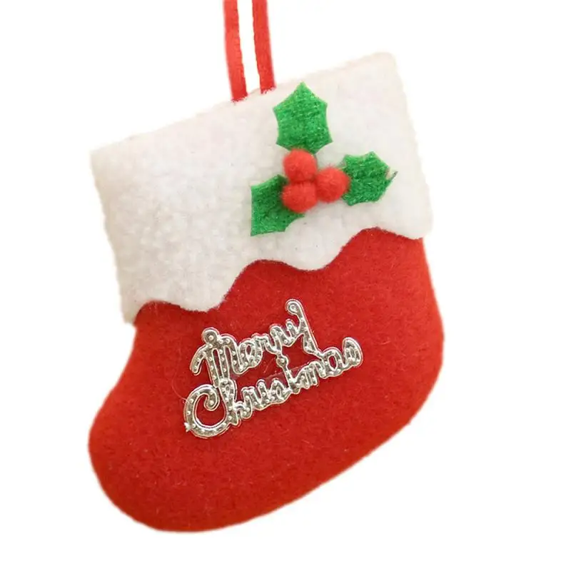 Горячие Рождественские куклы игрушки Санта Клаус снеговик лося носки Рождественская елка висячие украшения для домашнего декора вечерние Navid подарок - Цвет: F01