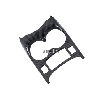 

Carbon Fibre Parts Inner Water Cup Holder Cover Decoration Trims For Nissan Qashqai J11 2018 2019 2020 Car Molding Accessories