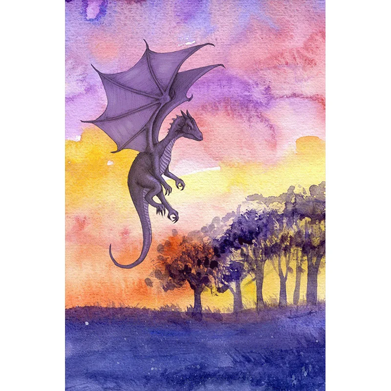 

DIY Diamond Painting 5D Coloured Drawing Dragon Resin Full of Crystals Manufacturers Direct Selling Recruitment Agent Support on