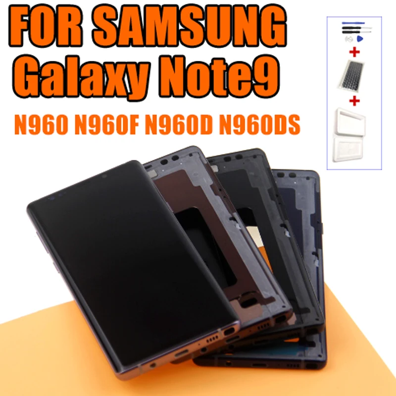 Тестовый ЖК-дисплей для samsung Note 9 lcd N960F lcd для samsung Note 9 N960F ЖК-экран сенсорный дигитайзер сборка