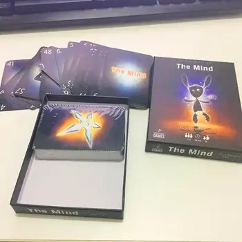 

Party Game Board Games Card The Mind Card Game Puzzle Card Team Experience Interactive Toys For Children Adult