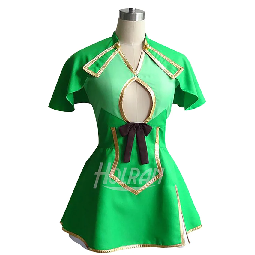 Nieuwe Anime Isekai Maou Om Shoukan Shoujo Geen Dorei Majutsu Cosplay Kostuums Lolita Fairy Green Party Dress Outfit Nieuwe Anime Isekai Maou Om Shoukan Shoujo Geen Dorei Majutsu Cosplay Kostuums Lolita Fairy Green Party Dress Outfit