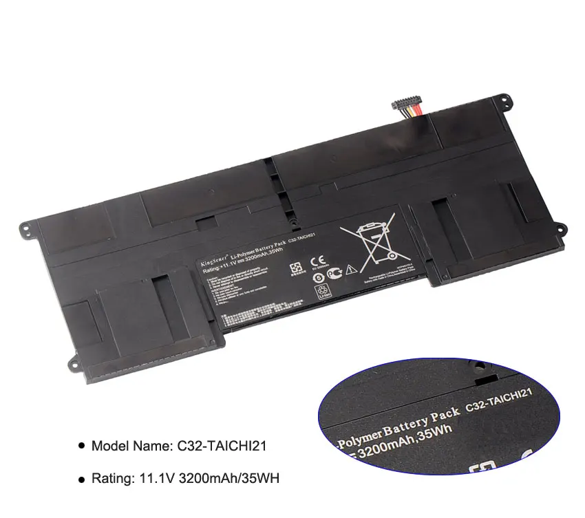 ultrabook taichi21 taichi 21 C32-TAICHI21 11.1v 3200mah 35wh